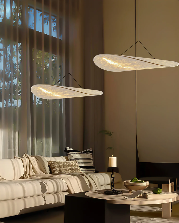 Skanto | Subtil Japandi Lampe med Lyskollaps Effekt