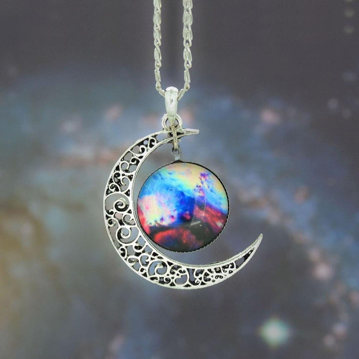 Crescent Galaxy Halskjeder | Skanto
