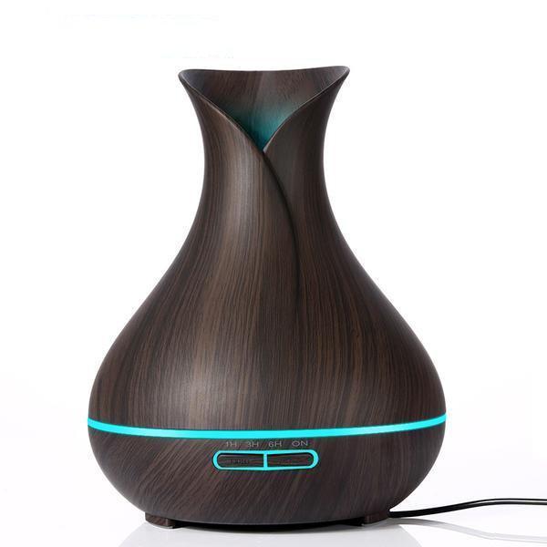 Skanto | Treverk Essensielle Olje Diffuser (400ml)
