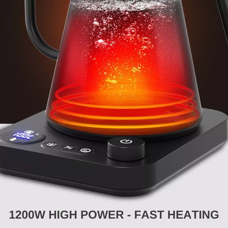 Skanto | Smart Electric Gooseneck Kettle With Temperature Control