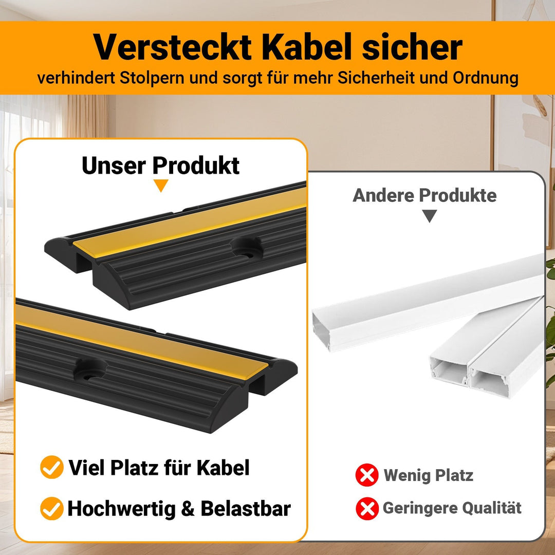 Kabelbro hageslangebro 1m 4 stk | Skanto