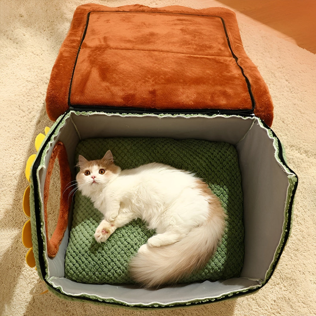 Innendørs sovetelt for katter - SnugCat telt | Skanto