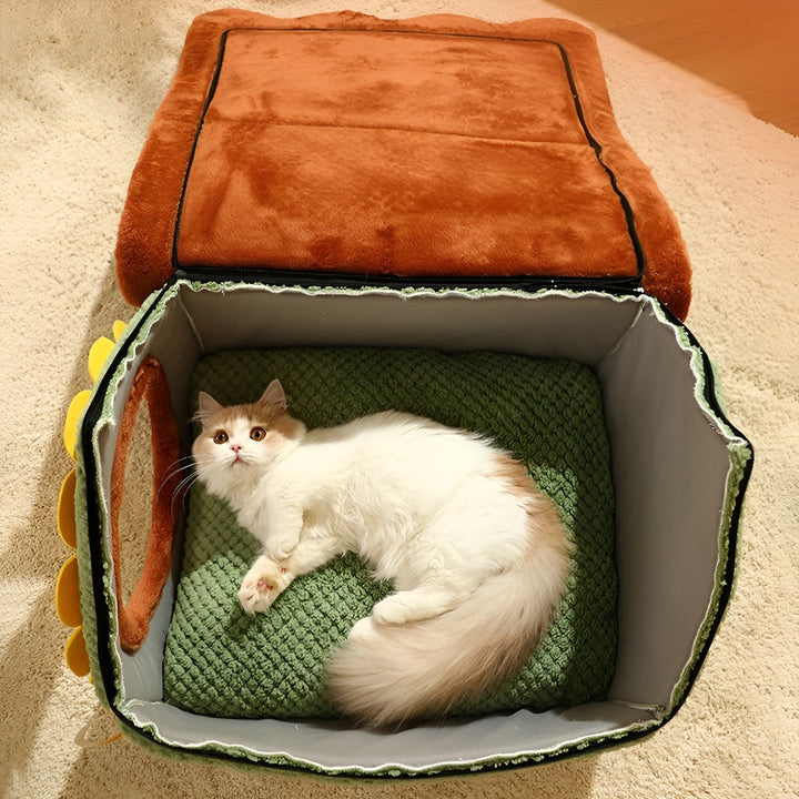Innendørs sovetelt for katter - SnugCat telt | Skanto