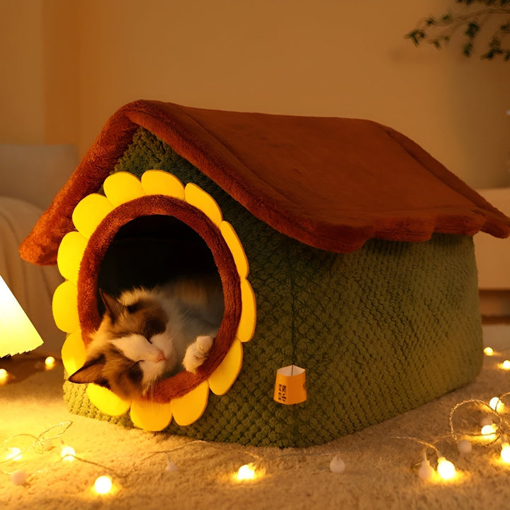 Innendørs sovetelt for katter - SnugCat telt | Skanto