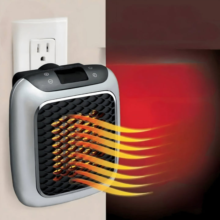 Skanto | WarmiWall Keramisk Veggvarme – Energisparende Mini-radiator med Termostat