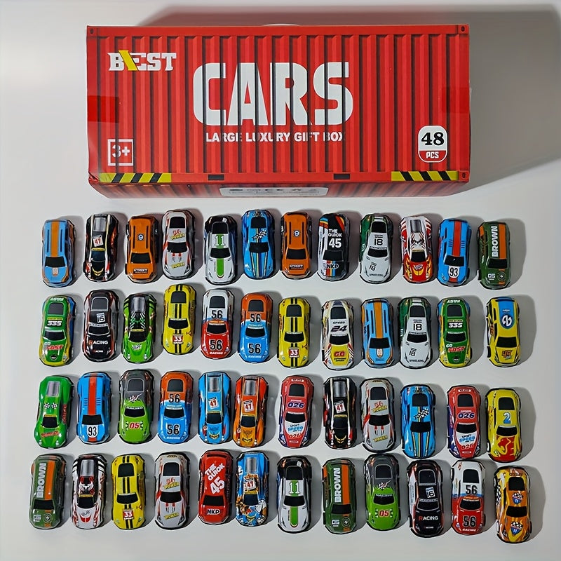 Kinder-Spielset med Diecast-Autobahn og Garage