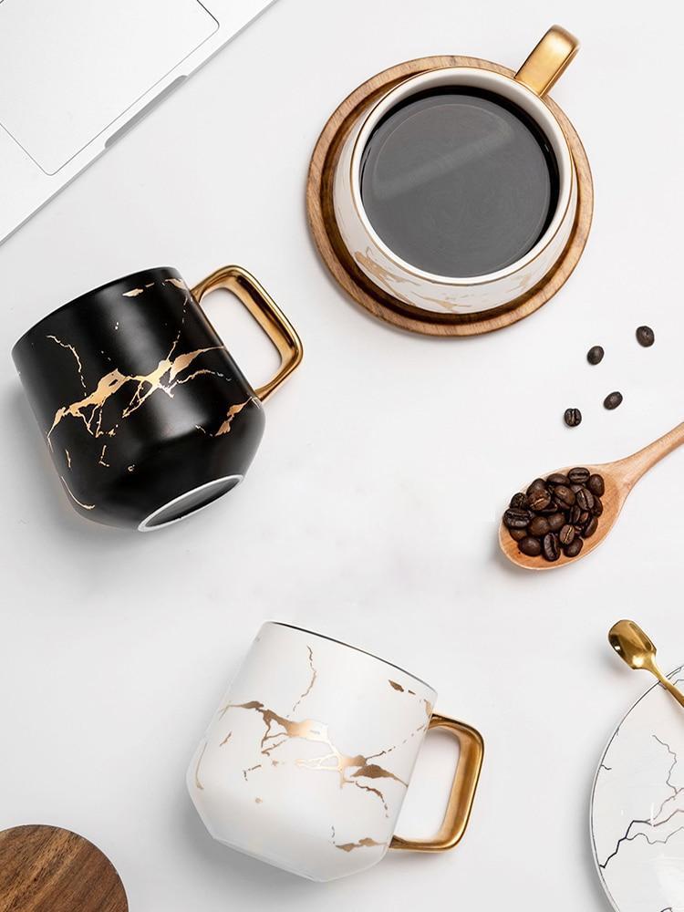 Kintsugi Nordic Keramisk Høy Kopp | Skanto