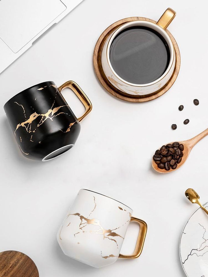 Kintsugi Nordic Keramisk Høy Kopp | Skanto