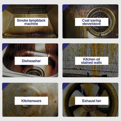 Skanto | Kjøkken avfettingsrens Midlertidig olje forurensning pulver