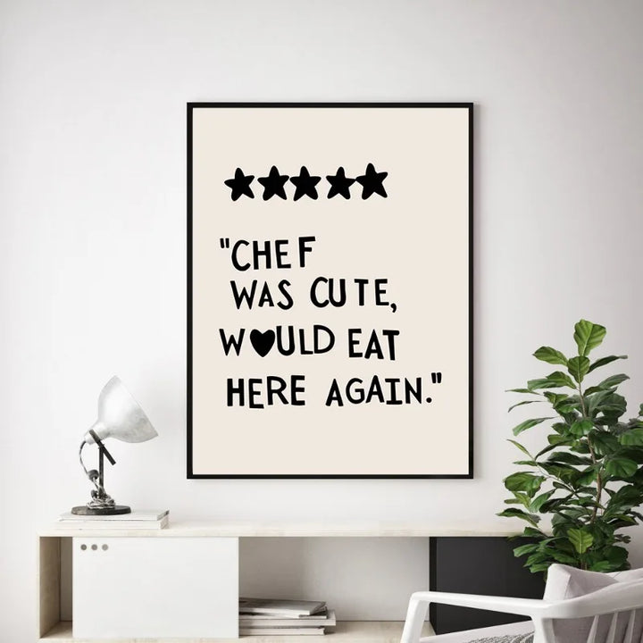 Kjøkken Matlagings Kjærlighet Siterer Veggkunst Fine Kunst Lerret Utskrifter Minimalistisk Moderne Typografiske Plakater Bilder For Kjøkken Spisestue Kafé Kunst Dekor | Skanto
