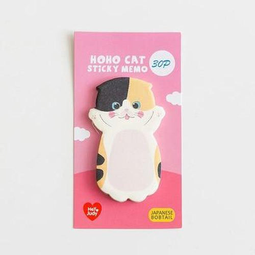 Kitty Sticky Note Memo Pad | Skanto
