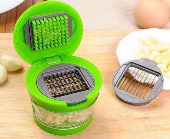 GarlicPress Pro - Kompakt Hvitløkspresse med Reservoar Skanto