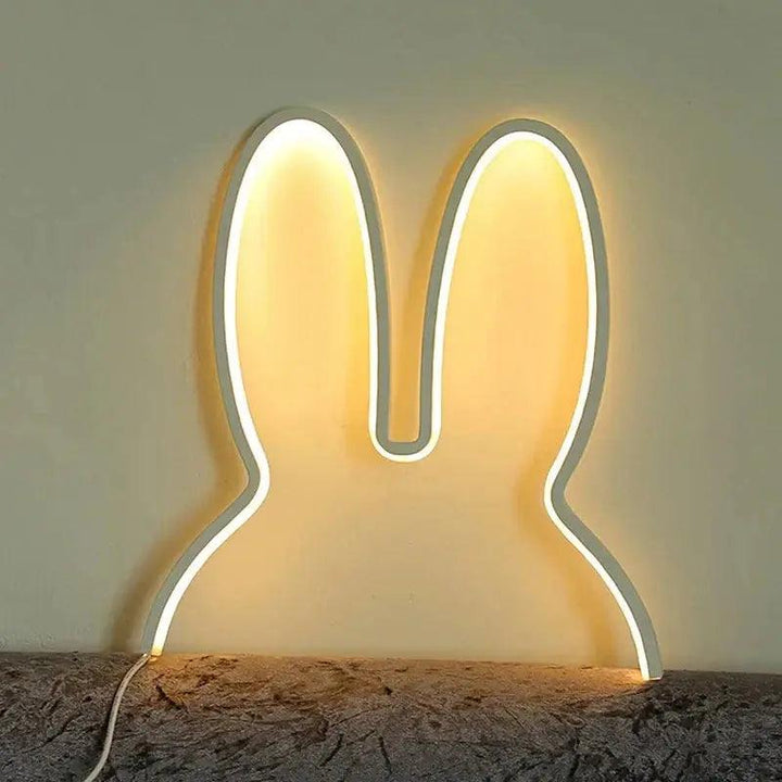 Skanto | NightBunny - Myk Glød Oppladbar Kaninlampe
