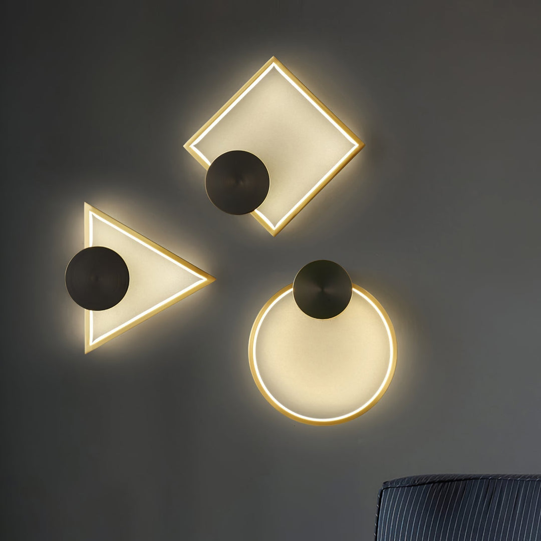 Skanto | GeoLight – Elegant geometrisk vegglampe for moderne rom