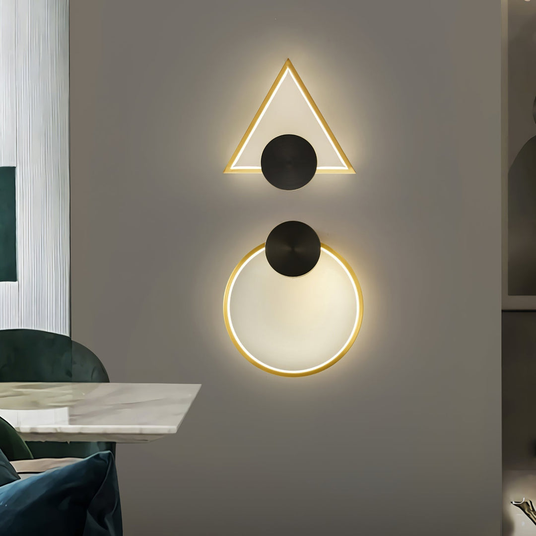 Skanto | GeoLight – Elegant geometrisk vegglampe for moderne rom