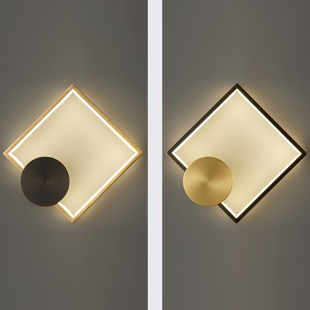 Skanto | GeoLight – Elegant geometrisk vegglampe for moderne rom