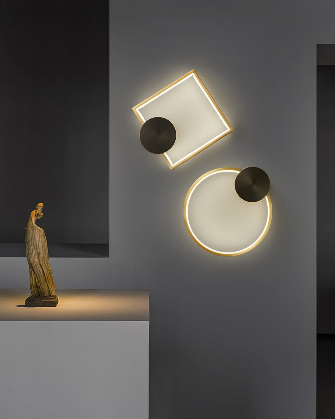 Skanto | GeoLight – Elegant geometrisk vegglampe for moderne rom