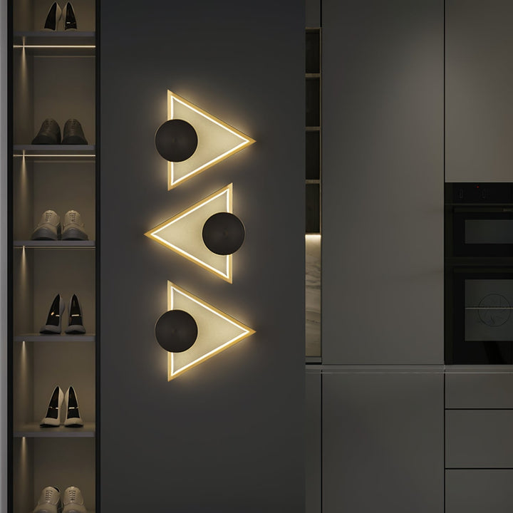 Skanto | GeoLight – Elegant geometrisk vegglampe for moderne rom