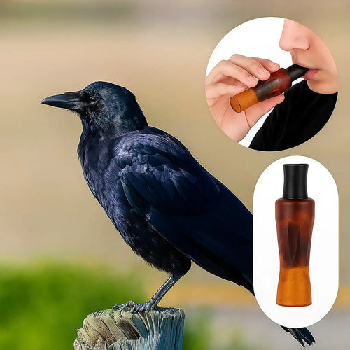 Kråkefløyte for jakt, natur og trening – Realistisk lyd rett fra lommen