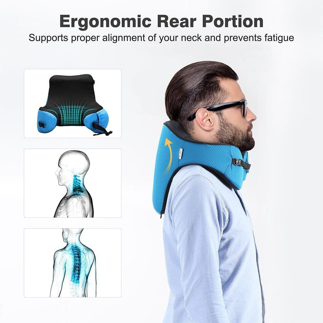 6 i 1 Ergonomisk Hette Reisepute | Skanto