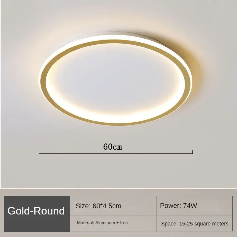 Skandinavisk Rund Taklampe - NordicGlow | Skanto