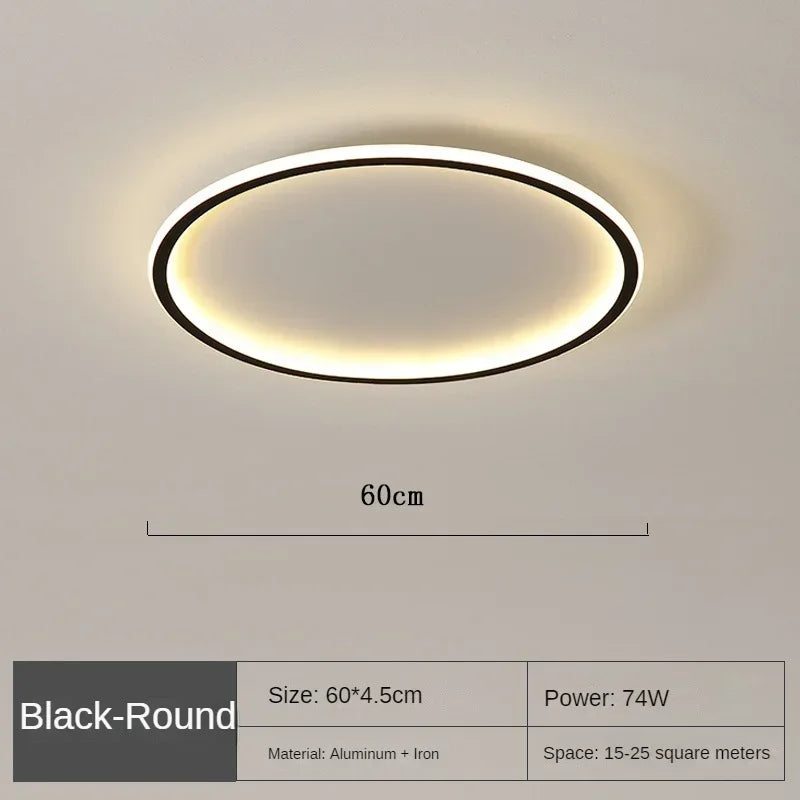 Skandinavisk Rund Taklampe - NordicGlow | Skanto