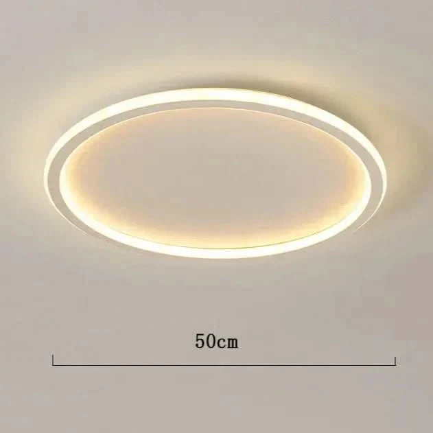Skanto | Skandinavisk Rund LED Taklampe – Varmehvit