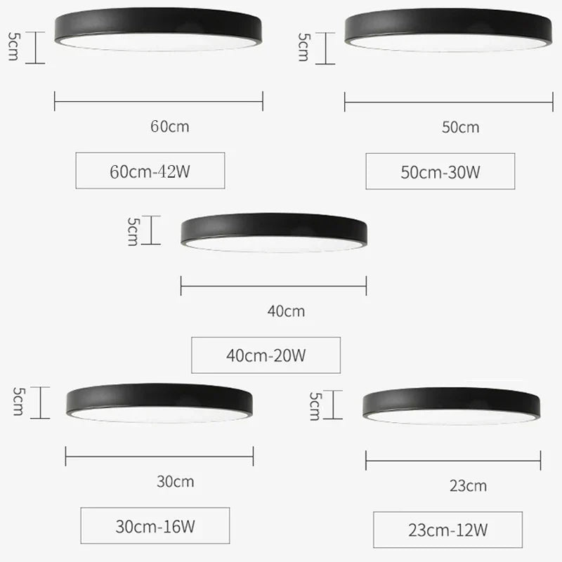 Multifarge LED Taklampe – Modern Fargerik Belysning for Stue og Soverom | Skanto