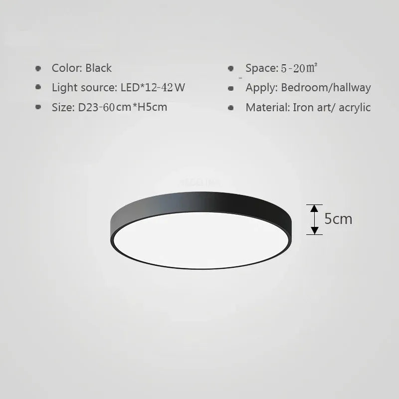 Fargerik LED taklampe – Moderne, fargerik belysning for stue og soverom