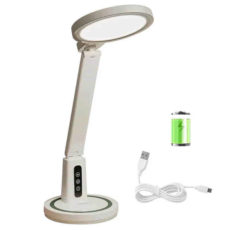 TimeGlow – Multifunksjonell LED-bordklokke med lampe