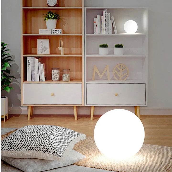 Skanto | LED Ball Lampe - Donn - Oppladbar - Vanntett - For innendørs og utendørs