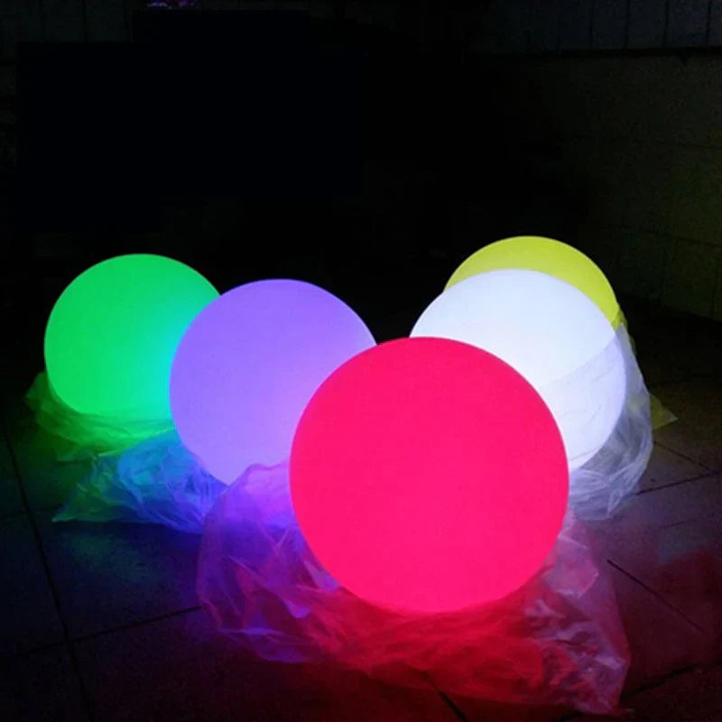 Skanto | LED Ball Lampe - Donn - Oppladbar - Vanntett - For innendørs og utendørs