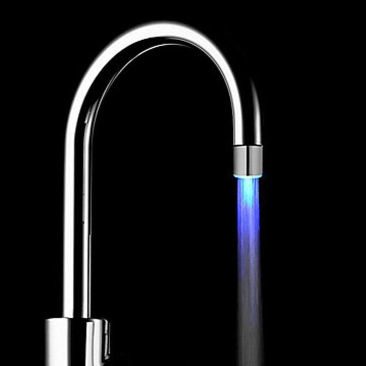 Skanto | LED Kjøkkenkran Glow Kjøkkenarmatur Temperatursensor Lys Vannkran Kjøkken Bad
