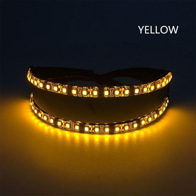 Skanto | LED Luminescerende Briller Halloween Dekorasjon Maske