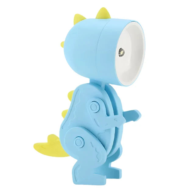 Søte Dinosaur LED Bordlamper – Justerbare Dyrefigurer Nattlamper for Barn | Skanto