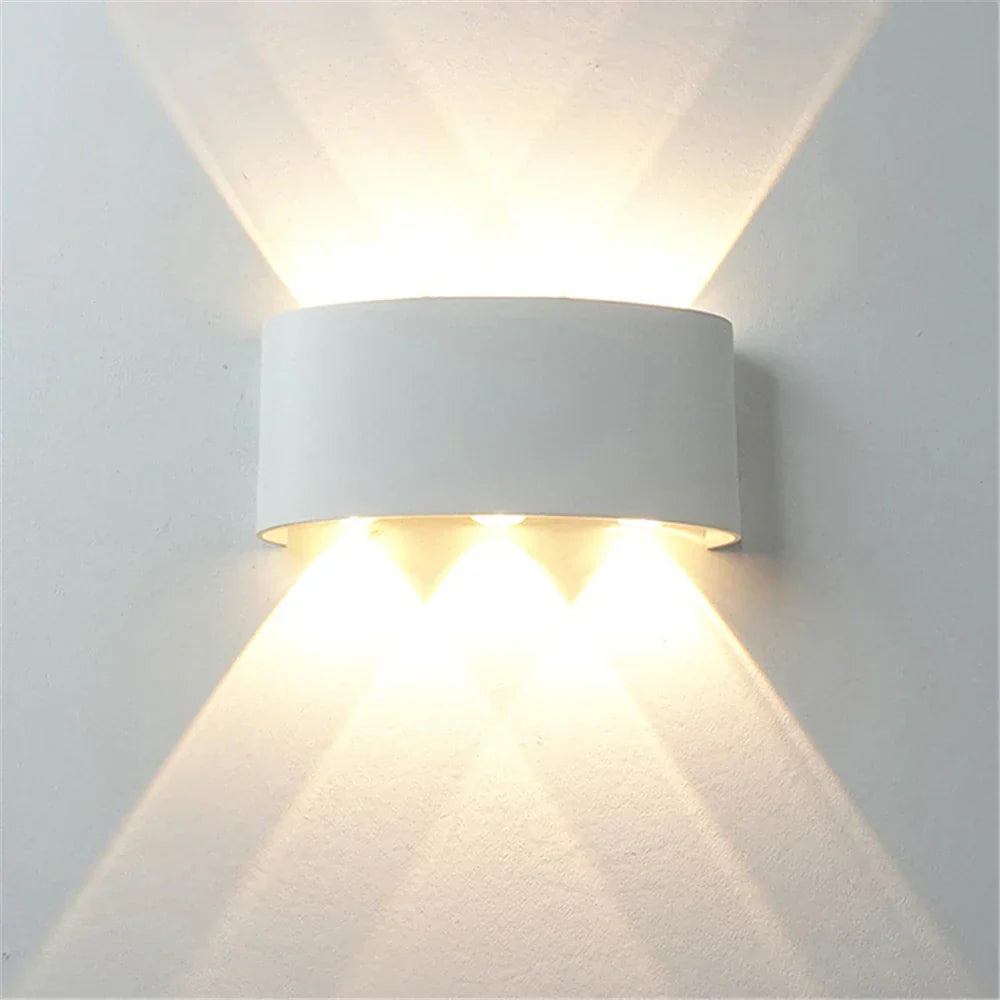Veda - Utendørs LED Vegglampe | Skanto