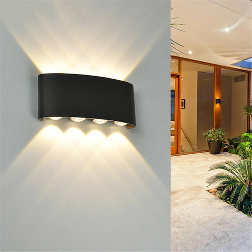 Veda - Utendørs LED Vegglampe | Skanto