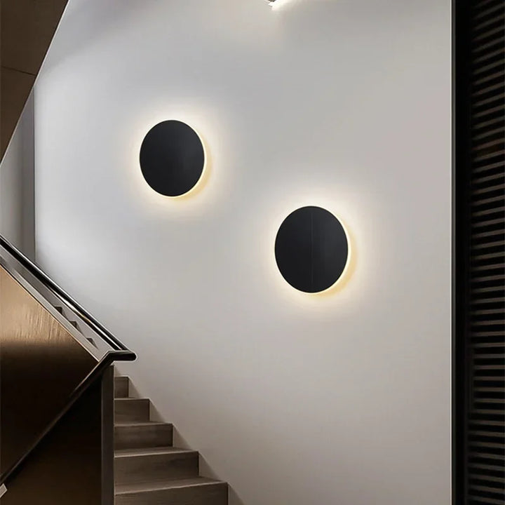 LED Vegglampe Rund