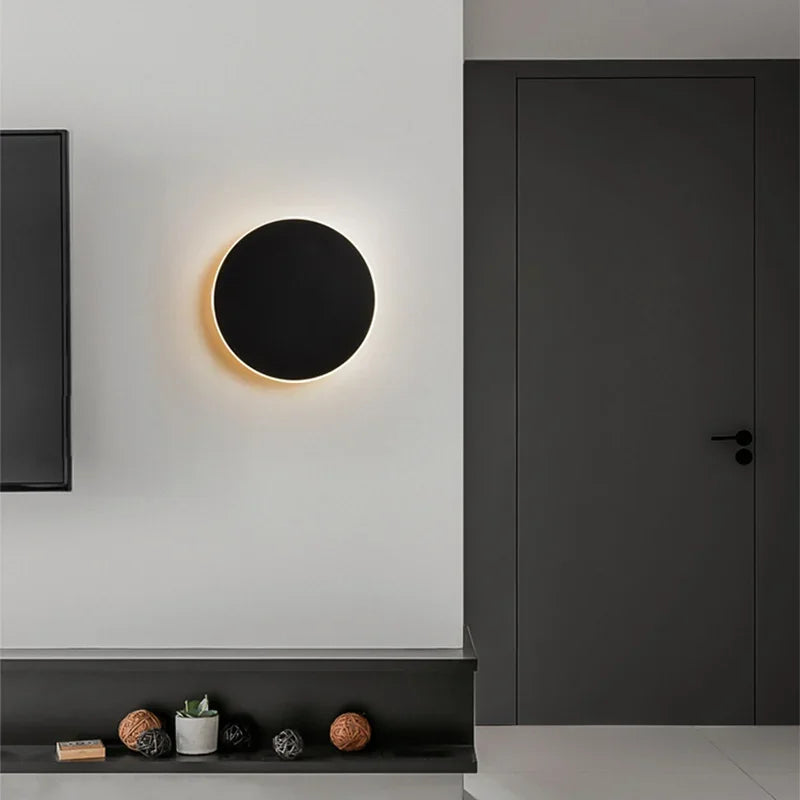 LED Vegglampe Rund