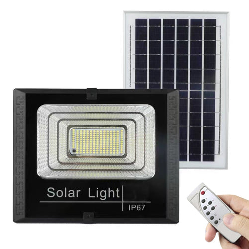 Skanto | 10W 100 LED IP67 Vanntett Solkraft Flomlys med Fjernkontroll