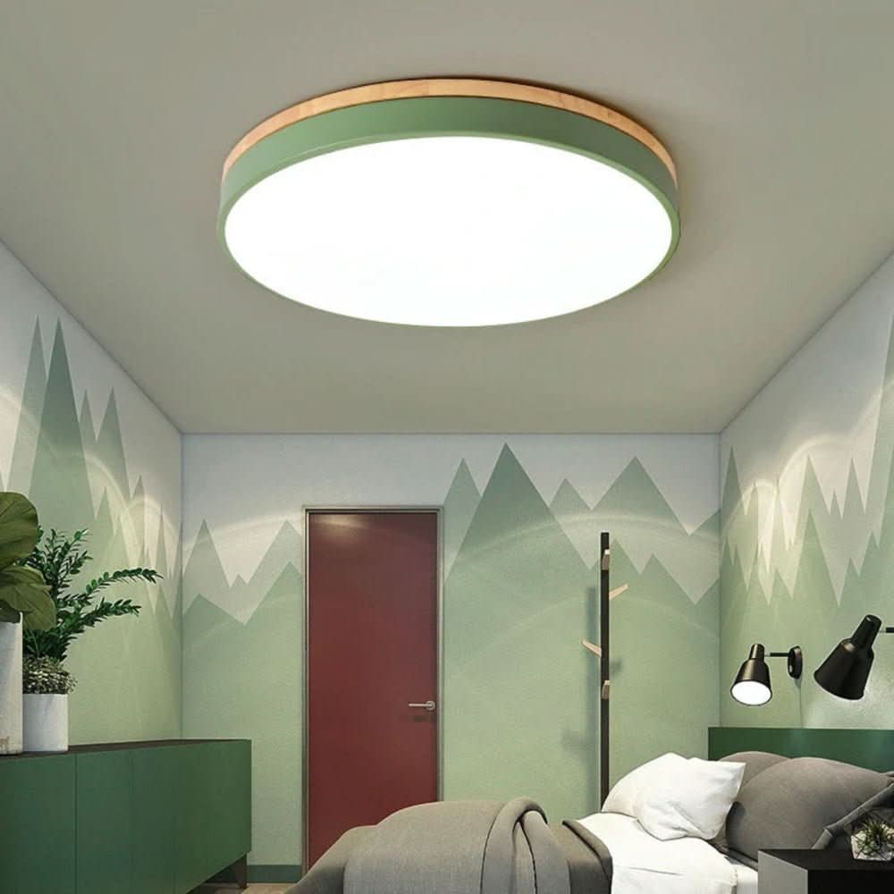 Skanto | Moderne taklampe laget av naturlig tre for ethvert rom