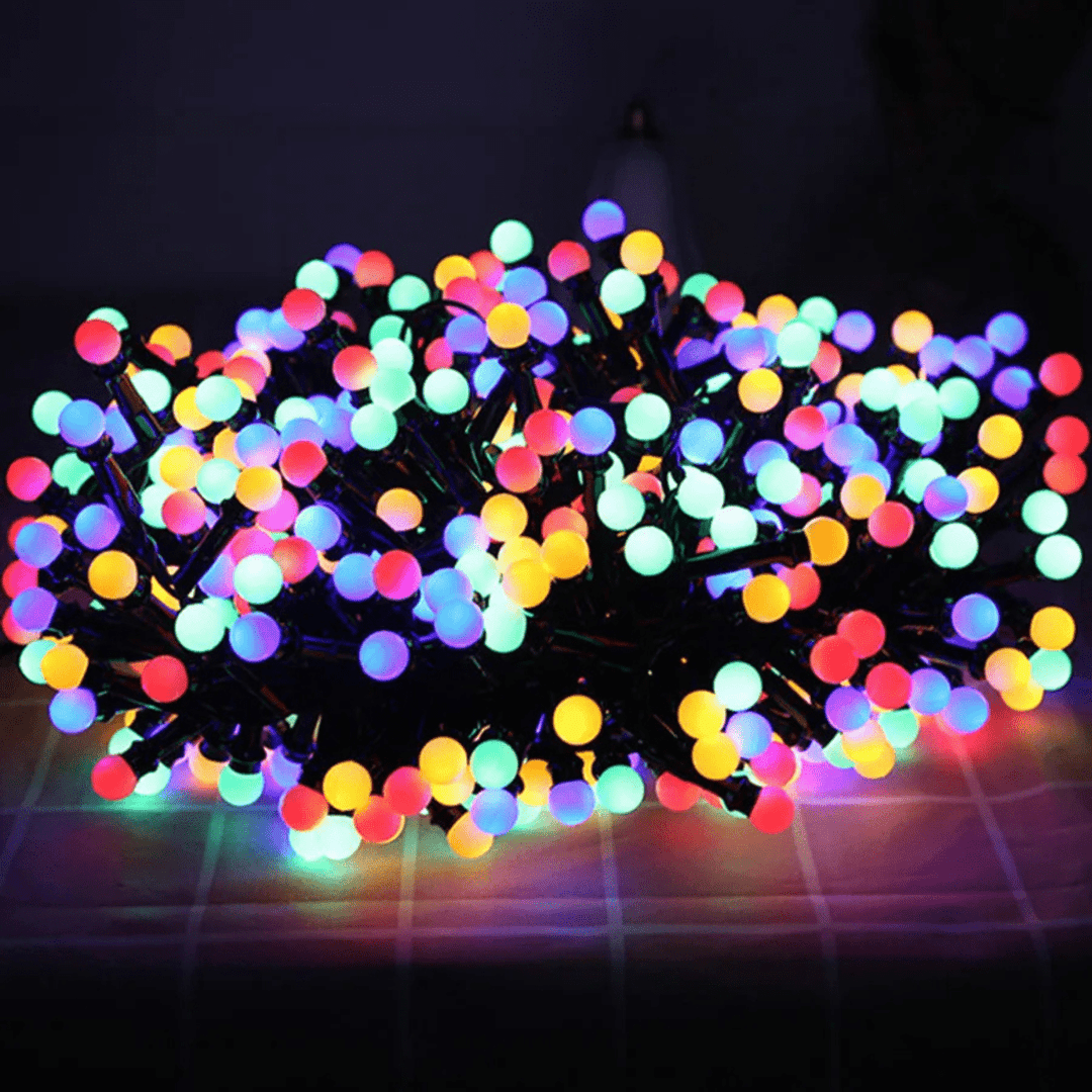Skanto | LED Utendørs Lyslenke med 8 Moduser & Vanntett IP68 Design
