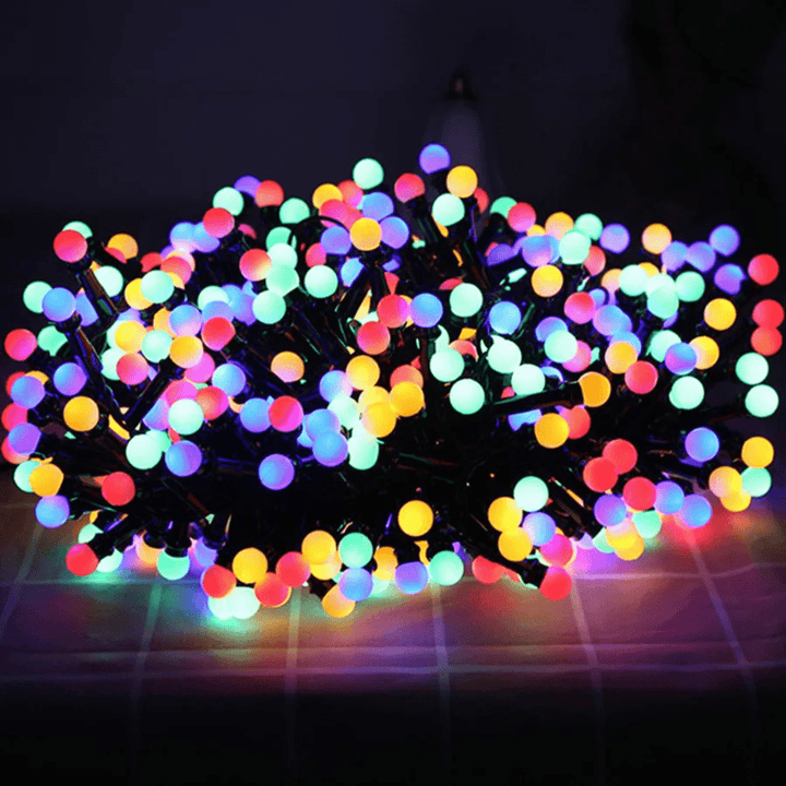 Skanto | LED Utendørs Lyslenke med 8 Moduser & Vanntett IP68 Design