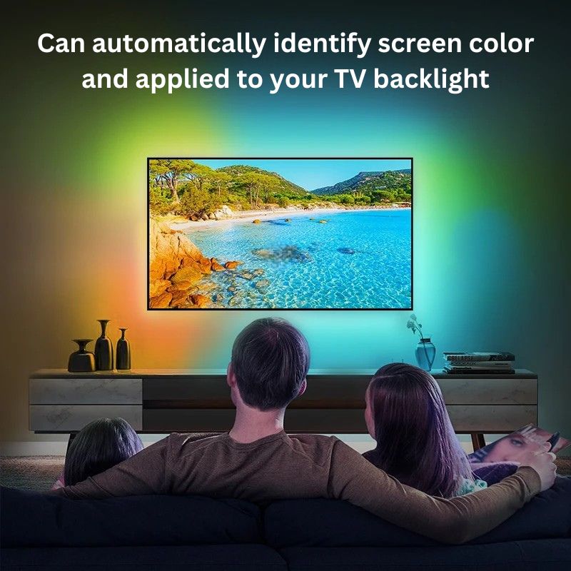 Skanto | Smart LED lysstriper for TV med HDMI synk boks