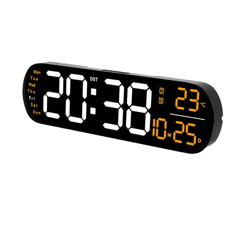 Saker multifunksjonelt klokke med LED-skjerm | Skanto