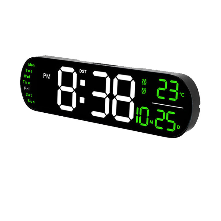 Saker multifunksjonelt klokke med LED-skjerm | Skanto