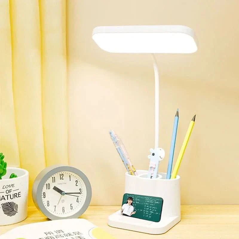 Skanto | LED Skrivebordslampe med Berøringsdimming og USB-port