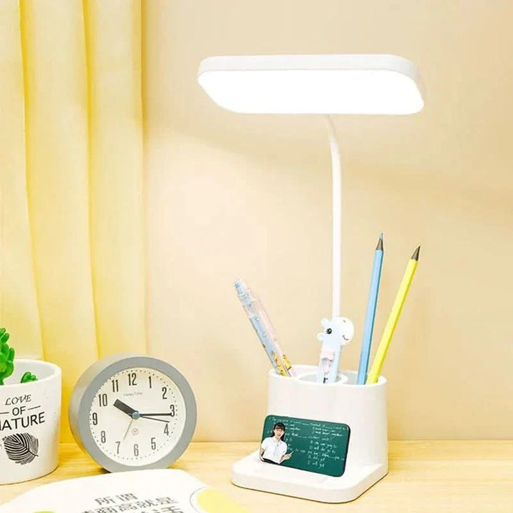 Skanto | LED Skrivebordslampe med Berøringsdimming og USB-port