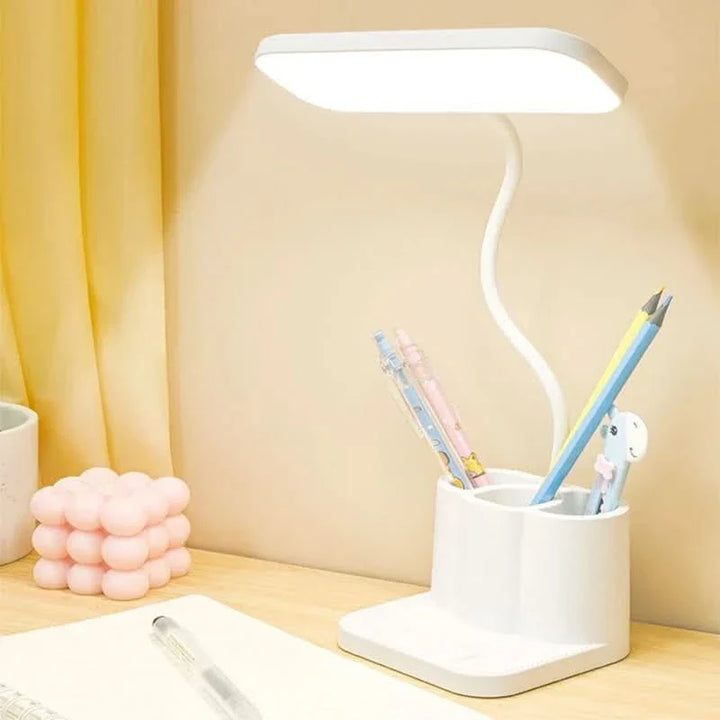 Skanto | LED Skrivebordslampe med Berøringsdimming og USB-port