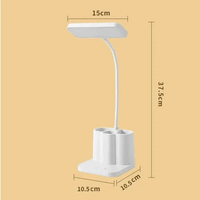 Skanto | LED Skrivebordslampe med Berøringsdimming og USB-port